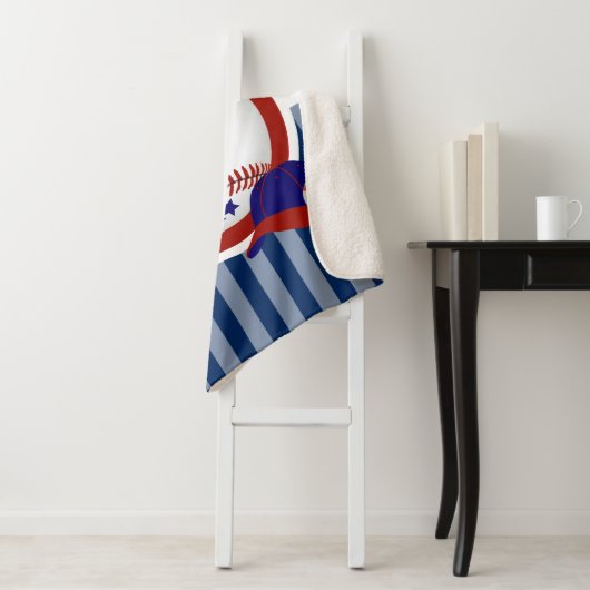 ⚾ Baseball Sport Sherpa Deken (In situ)