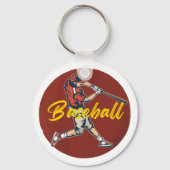 Baseball Sport Sleutelhanger (Voorkant)
