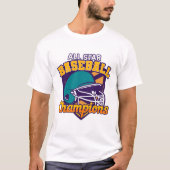 Baseball sport T-shirt ontwerp (Voorkant)
