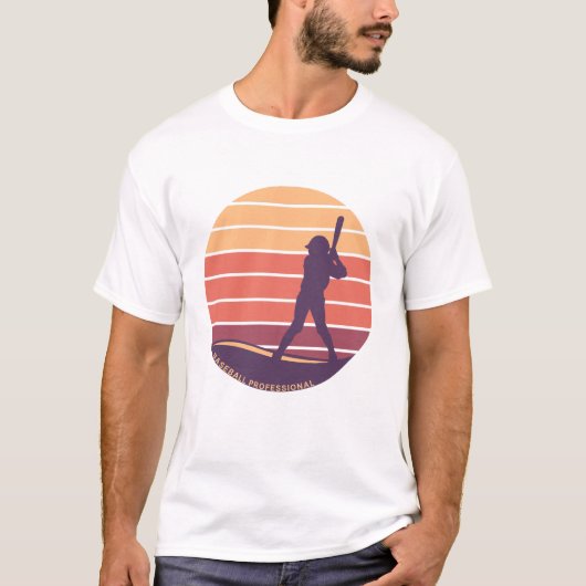 Baseball sport T-shirt ontwerp (Voorkant)