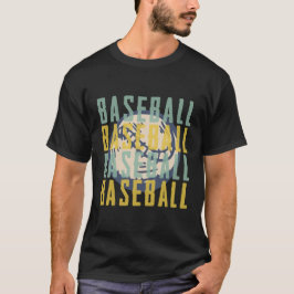 Baseball sport T-shirt ontwerp