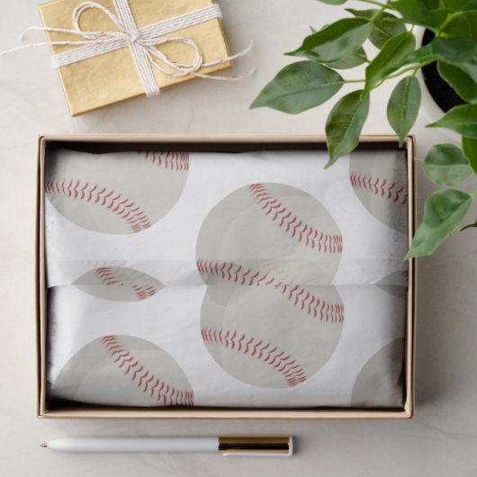 Baseball-sport Tissuepapier (Geschenk)
