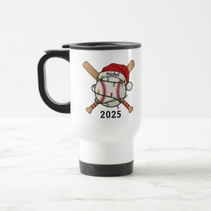 Baseball Sporten Kerst 2025 Mok Aangepaste Naam