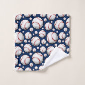 Baseball Sportpatroon Bad Handdoek (Wasdoekje)