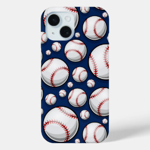 Baseball Sportpatroon iPhone 15 Case