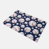 Baseball Sportpatroon Deurmat (Schuin)