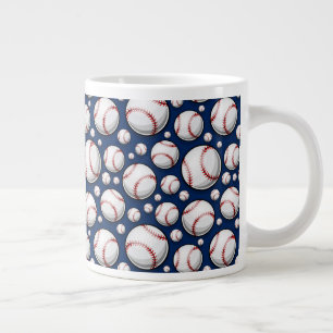Baseball Sportpatroon Grote Koffiekop
