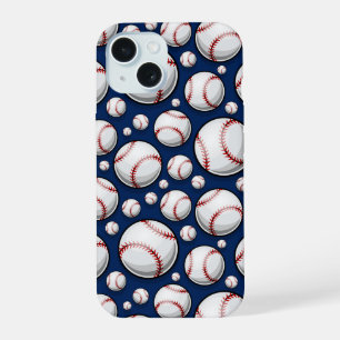 Baseball Sportpatroon iPhone 15 Case