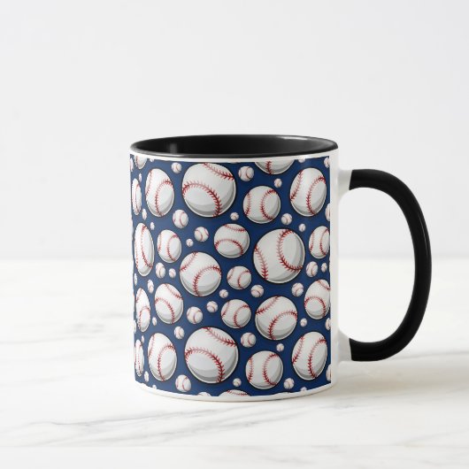 Baseball Sportpatroon Mok (Rechts)
