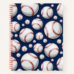 Baseball Sportpatroon Notitieboek