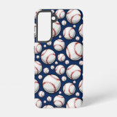 Baseball Sportpatroon Samsung Galaxy Hoesje (Achterkant)