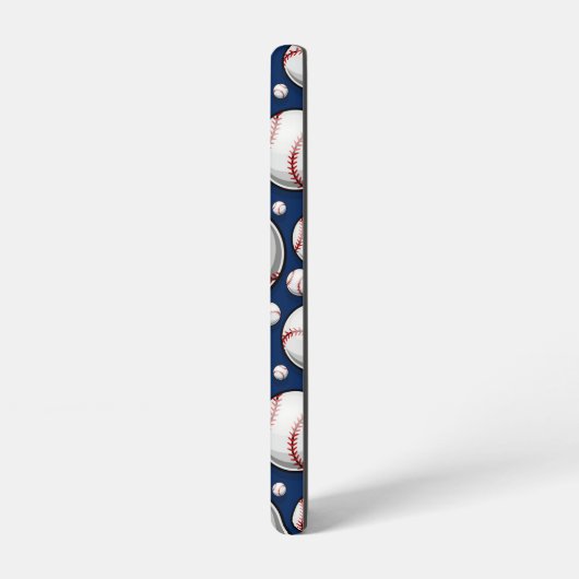 Baseball Sportpatroon Samsung Galaxy Hoesje (Linkerkant)