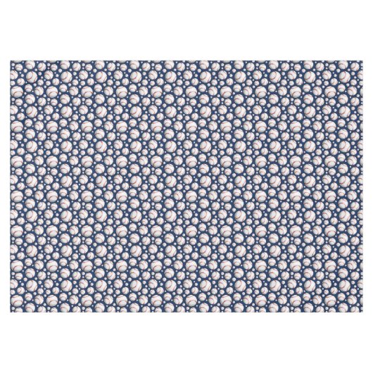 Baseball Sportpatroon Tafelkleed (Voorkant (Horizontaal))