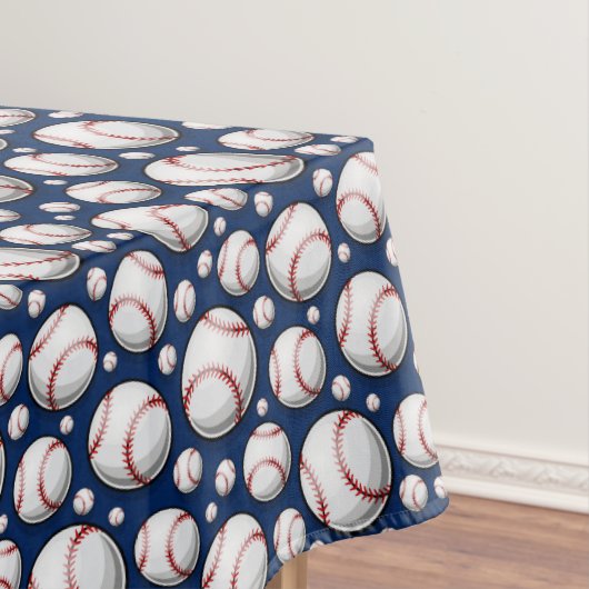 Baseball Sportpatroon Tafelkleed (Voorbeeld)