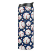 Baseball Sportpatroon Thermosbeker (Gedraaid links)