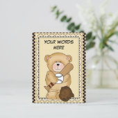 Baseball Sports Briefkaart (Staand voorkant)