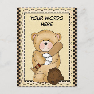 Baseball Sports Briefkaart