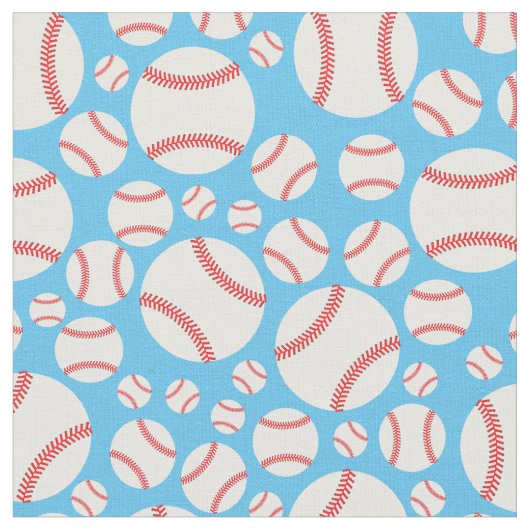 Baseball Sports Cute Stof (Close Up)