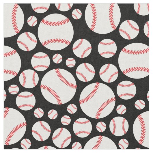 Baseball Sports Cute Stof (Close Up)