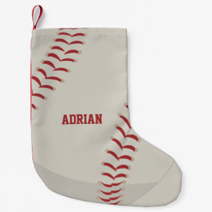 Baseball Sports Gepersonaliseerd Kleine Kerstsok