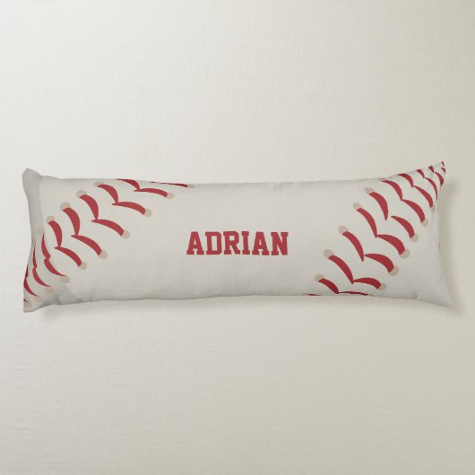 Baseball Sports Gepersonaliseerd Lichaamskussen (Achterkant)