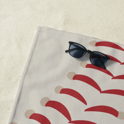 Baseball Sports Gepersonaliseerd Strandlaken (In situ)