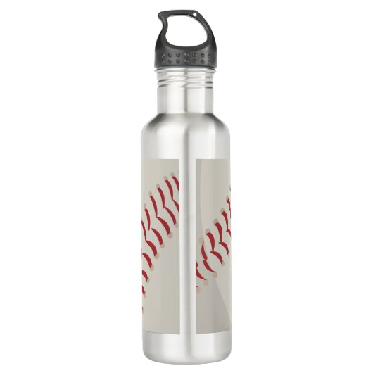 Baseball Sports Gepersonaliseerd Waterfles (Achterkant)