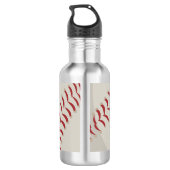 Baseball Sports Gepersonaliseerd Waterfles (Achterkant)