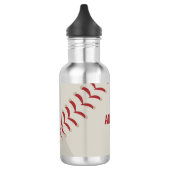Baseball Sports Gepersonaliseerd Waterfles (Links)