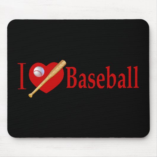 Baseball Sports Lover Giften Muismat (Voorkant)
