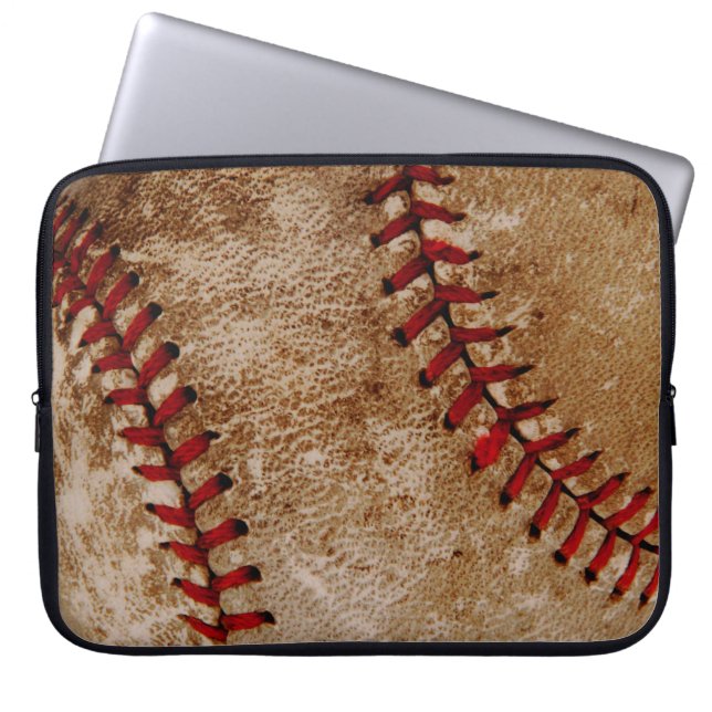  Baseball Sports Lover Go Team Laptop Sleeve (Voorkant)