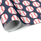 Baseball Sports Party Cadeaupapier (Rol Hoek)