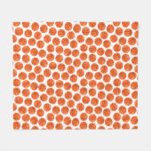 Baseball sports Pattern Fleece Deken (Voorkant (Horizontaal))