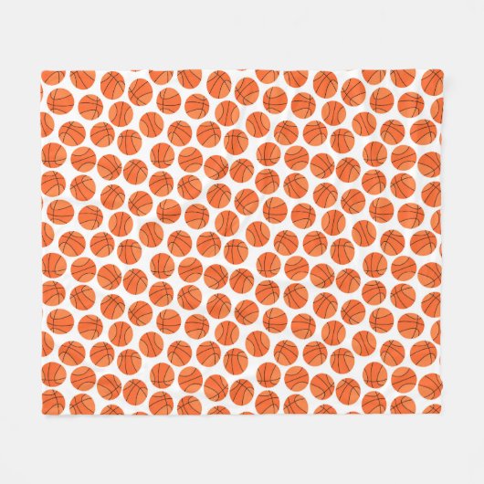 Baseball sports Pattern  Fleece Deken (Voorkant (Horizontaal))