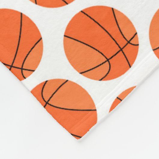 Baseball sports Pattern  Fleece Deken (Hoek)