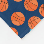 Baseball sports Pattern  Fleece Deken (Hoek)