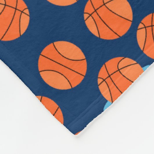 Baseball sports Pattern  Fleece Deken (Hoek)