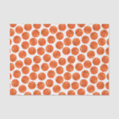 Baseball sports Pattern  Tissuepapier (Voorkant)