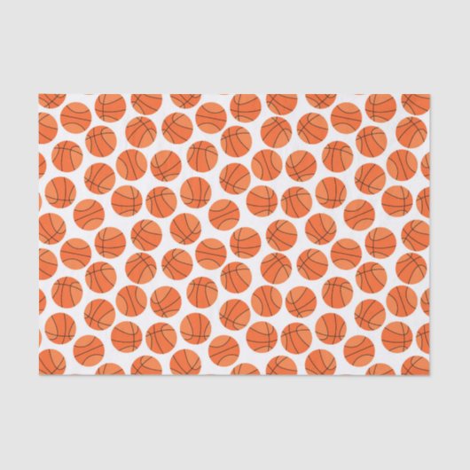 Baseball sports Pattern  Tissuepapier (Voorkant)