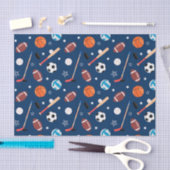 Baseball sports Pattern Tissuepapier (Craft)