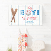 Baseball Sports Theme Baby shower Oh Boy Spandoek (Insitu)