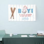 Baseball Sports Theme Baby shower Oh Boy Spandoek (Beurs)