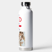 Baseball Sportsport Beste vader ooit Fotofeesten D Waterfles (Links)