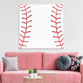 Baseball Sportstijl Baseball Thema Canvas Afdruk (Insitu (Woonkamer))