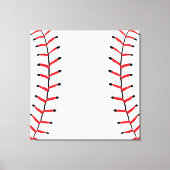 Baseball Sportstijl Baseball Thema Canvas Afdruk (Voorkant)