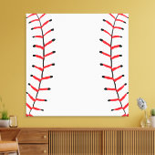 Baseball Sportstijl Baseball Thema Canvas Afdruk (Insitu (Woonkamer))