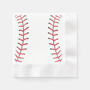 Baseball Sportstijl Baseball Thema Servet