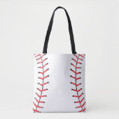 Baseball Sportstijl Baseball Thema Tote Bag (Voorkant)