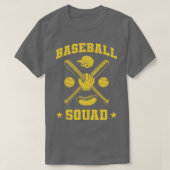 Baseball Squad V7 T-shirt (Design voorkant)