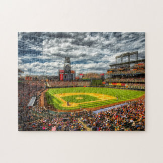 Baseball stadion vol met ventilatoren legpuzzel